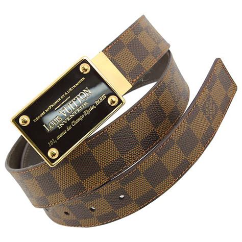 lv mens belts sale|louis vuitton belt cost.